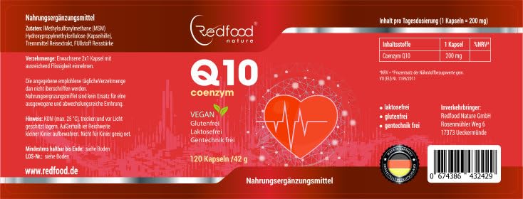 COENZYME Q10 UBICHINONE 100 mg VEGAN 240 COENZYME Q10 CAPSULES HIGH DOSE 8 MONTH TREATMENT - NewNest Australia