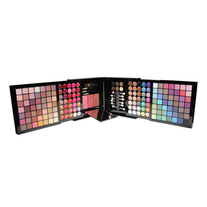 JasCherry 177 Colors Makeup Kit Combination with Eyeshadow Concealer Bronzer Blusher Eyebrow and Lip Gloss - Ideal Make Up Cosmetic Set for Professional and Daily Use #2 Cosmetic #2 - NewNest Australia