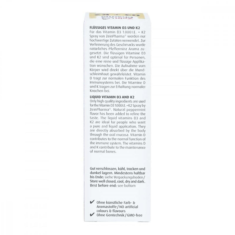 Vitamin D3+k2 1000 Ie spray 25 ml - NewNest Australia