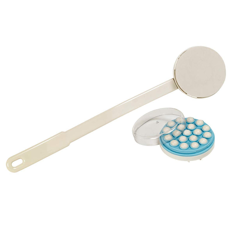 Sammons Preston Lotion Applicator with Massage Head, Long Handle and Foam Massaging for Back, Easily Apply Lotions, Creams, Oils, Pain Relief Gel, Suncreen, Mobility Aid - NewNest Australia