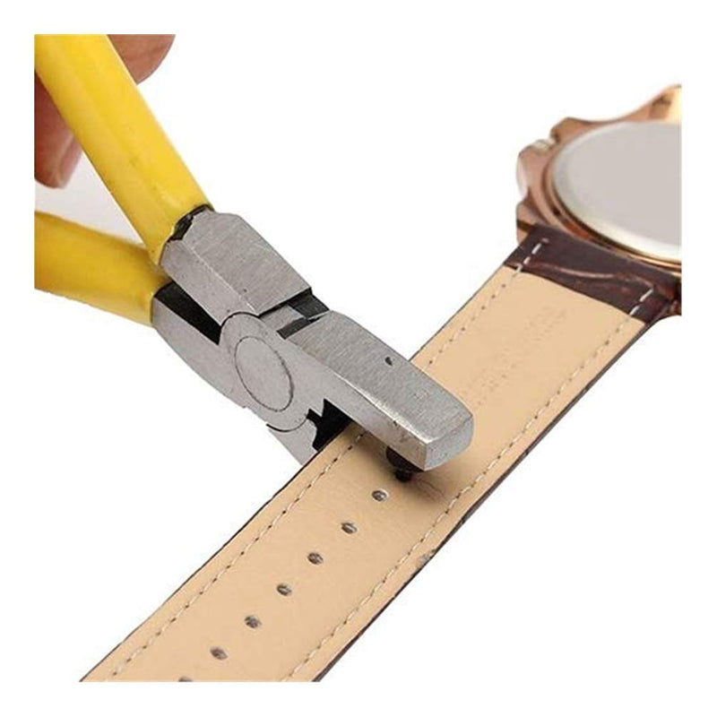 Watch Band Leather Hole Punch Plier Universal 2.0mm Hand Strap Wrist Belt Puncher Pliers Repair Tools Suitable for Belts, Dog Collars, Shoes, DIY Home or Craft Projects - NewNest Australia