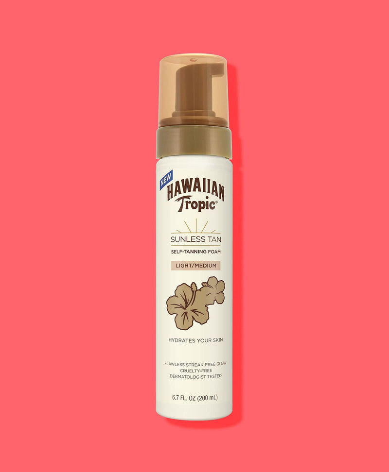 Hawaiian Tropic Self Tanning Foam Light/Medium 200ml - NewNest Australia