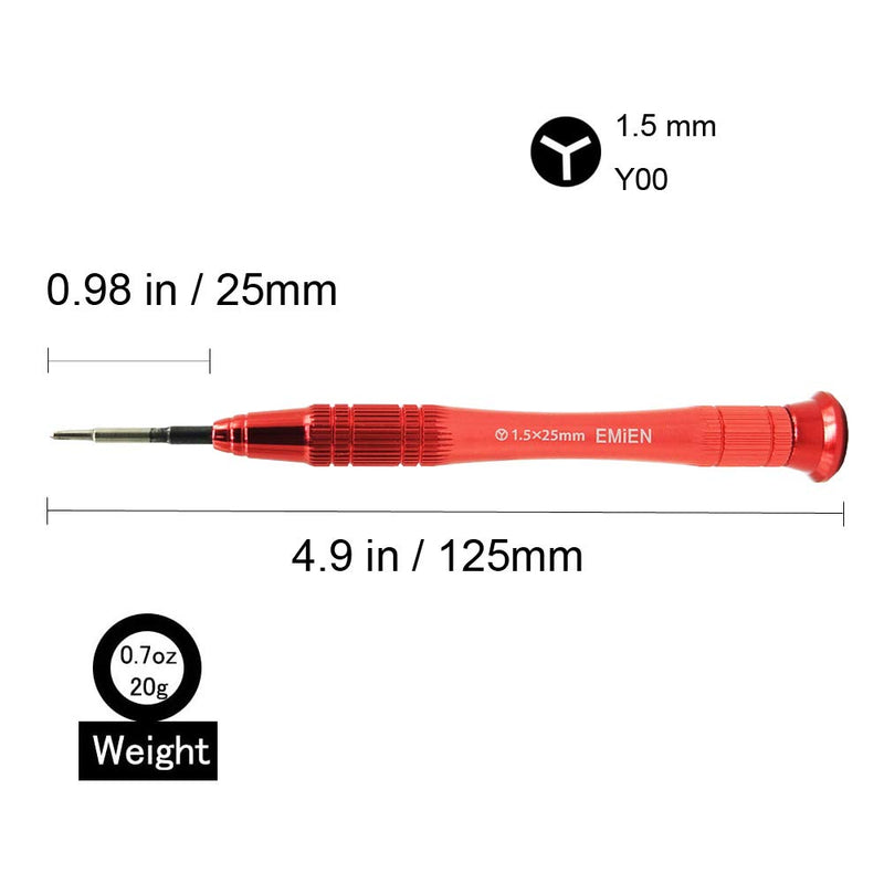 Nintendo Switch Triwing Screwdriver, EMiEN 1.5mm Y00 Tri-point Tri wing Screwdriver for Nintendo Switch Joy-Con Controller Repair,Samsung Gear S2 S3 Smartwatch Repair - NewNest Australia