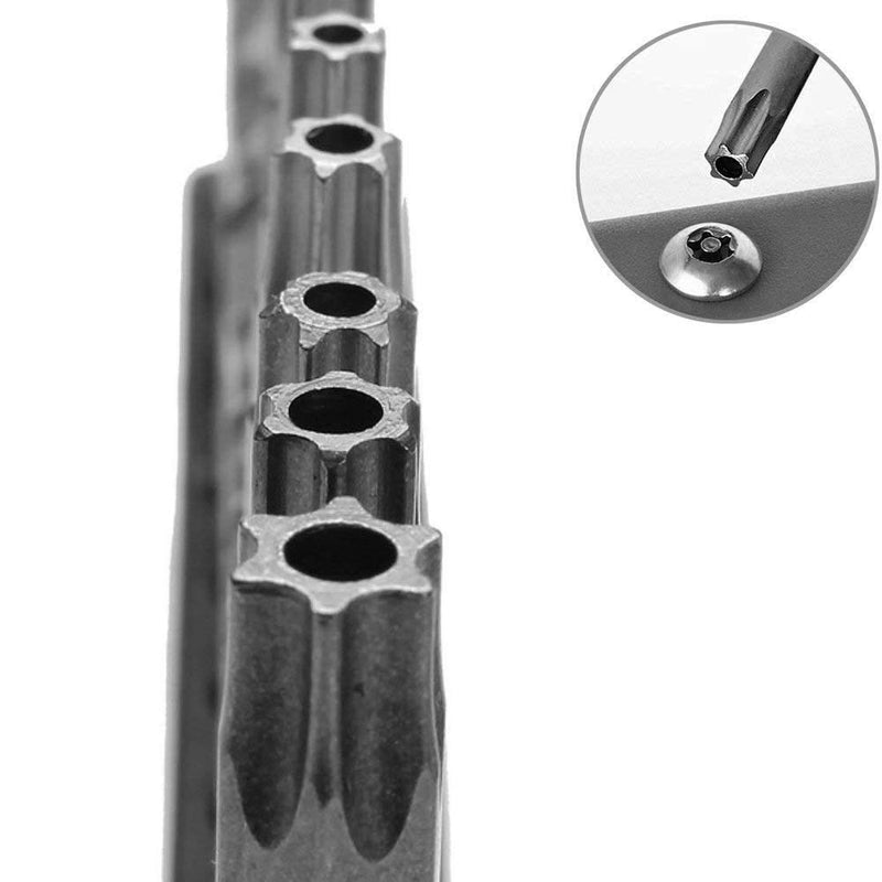 Rocaris 10pcs 6 In T8 - T40 Security Torx Bit Set - Torx Star Drive Security Screws - S2 Steel, 1/4 Inch Hex Shank - Fit All Standard Bit Holders Air and Power Tools - NewNest Australia