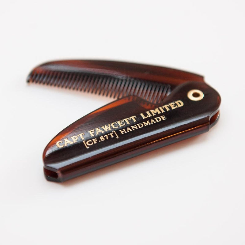 CAPTAIN FAWCETT Mustache comb Captain Fawcett (87T) 400 g (pack of 1) Brown - NewNest Australia