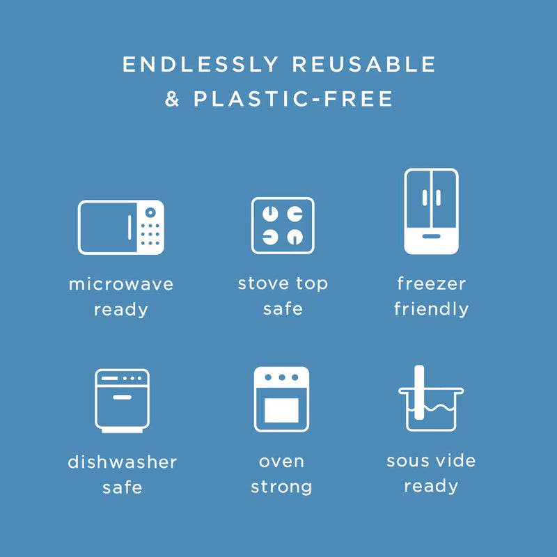 NewNest Australia - Stasher 100% Silicone Food Grade Reusable Storage Bag, Aqua (1/2 Gallon) | Plastic Free Lunch Bag | Cook, Store, Sous Vide, or Freeze | Leakproof, Dishwasher-Safe, Eco-friendly, Non-Toxic | 64.2 Oz 1/2 Gallon 