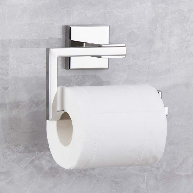 Bathroom Toilet Paper Holder SUS304 Stainless Steel Kitchen Washroom Tissue Roll Dispenser Wall Mounted Rustfree 5-inch TP Holder Polished Finish - NewNest Australia