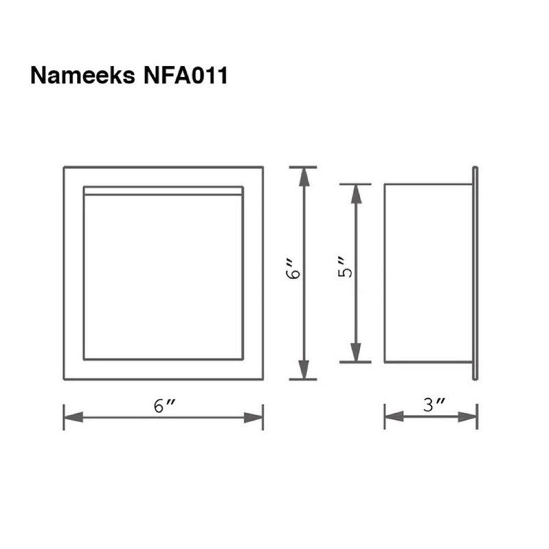 Nameeks NFA011 NFA Toilet Paper Holder, One Size, Chrome - NewNest Australia