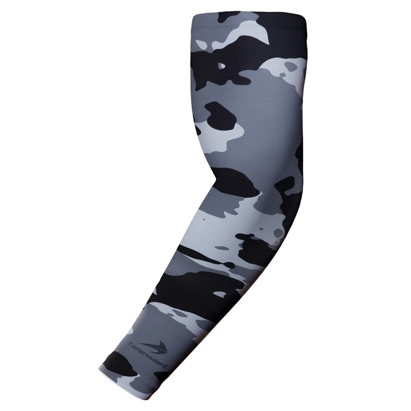 CompressionZ Compression Arm Sleeves for Men & Women UV Protection Elbow Sleeve Camo Large - NewNest Australia