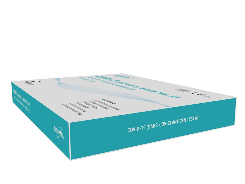 Europapa 5 X Corona Lay Test Self-Test Covid-19 Antigen Test For Sars-Cov-2 Quick Test For Self-Use Test Cassettes Sample Swabs Antigen Extract Individually Packed - NewNest Australia