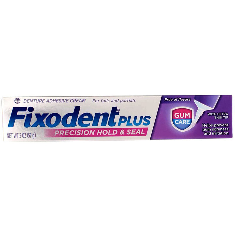 Fixodent Plus Denture Adhesive Cream Gum Care - 2 oz, Pack of 6 - NewNest Australia