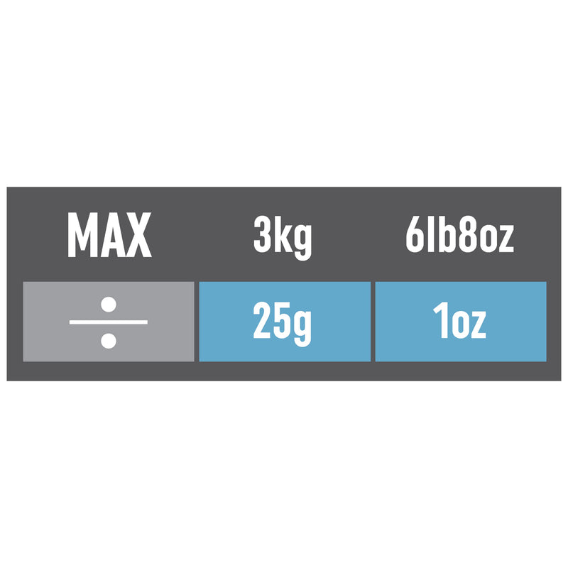 Salter 112 WHWHDR Mechanical Kitchen Scale, 3 KG Maximum Capacity, Analogue, Easy to Read Dial, Dishwasher Safe, Compact Storage, 1 L Detachable Bowl, Battery Free, White single - NewNest Australia