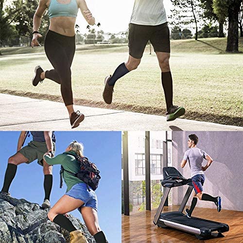 3 Pirs Copper Compression Socks for Men & Women (20-30 mmHg) Best Graduated Athletic Fit for Running, Nurses, Flight Travel & Maternity Pregnancy - Boost Stamina, Circulation & Recovery L/XL - NewNest Australia