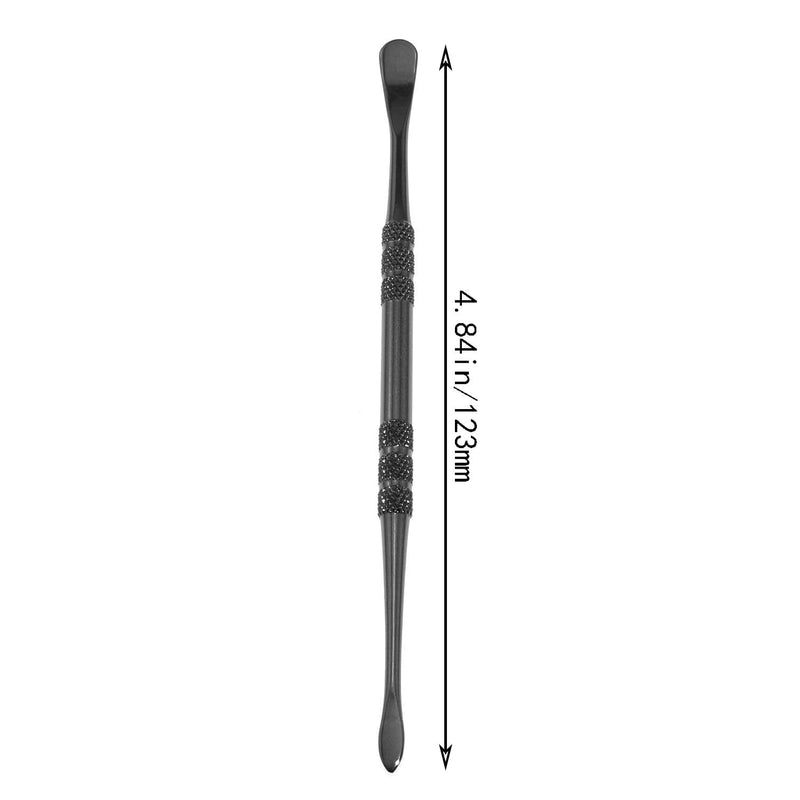 Maxmoral Engraving Tool Wax Carving Tool Set Stainless Steel Engraving Tool Sculpting Tool Spoon, Black - NewNest Australia