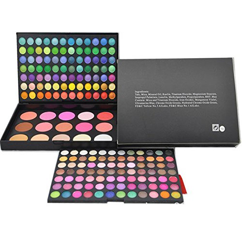 FantasyDay® Professional 183 Colours Eyeshadow Palette Makeup Contouring Kit Combination with 15 Blusher and Face Powder - Ideal for Professional and Daily Use - NewNest Australia