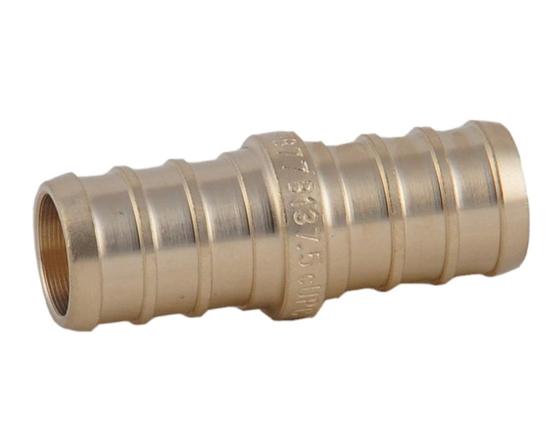 F1807 PEX Fittings - 1/2-in PEX Couplings in Lead Free Brass with cUPC certified (15-Pack) 15 1/2" Coupling - NewNest Australia