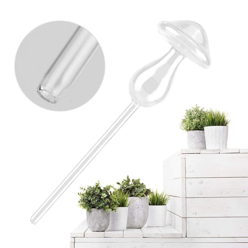 Automatic Watering Device,2 Pack Mushroom Shape Automatic Vacation Plant Watering Spikes Ceramic Self Drip Irrigation Watering System for Indoor Outdoor Use - NewNest Australia