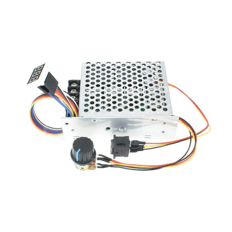 tatoko DC Motor Speed Controller 10V-55V 12V 24V 36V 40A Stepless DC Motor Speed Controller with Forward-Brake-Reverse Switch,Ajustable Potentiometer &Digital Display - NewNest Australia