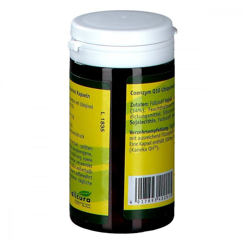 Coenzyme Q10 Ubiquinol 100 mg capsules 75 pieces - NewNest Australia