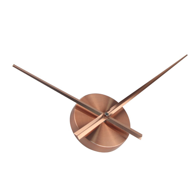 NewNest Australia - Timelike 3D Clock Hands, DIY Large Clock Hands Needles Wall Clocks 3D Home Art Decor Quartz Clock Mechanism Accessories Copper 