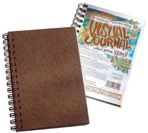 Strathmore 500 Series Visual Mixed Media Journal, 5.5"x8" Vellum, Wire Bound, 34 Sheets 5.5"x8" - NewNest Australia