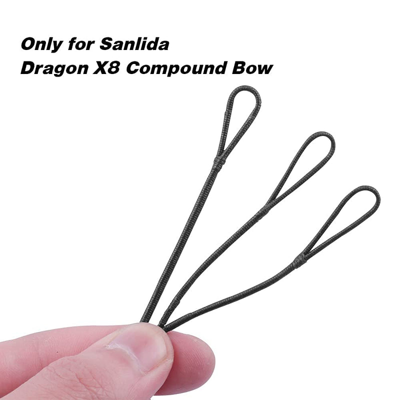 sanlida Dragon X8 Compound Bow Replacement String and Cable Kit 16 Strands Made of BCY D97 - NewNest Australia