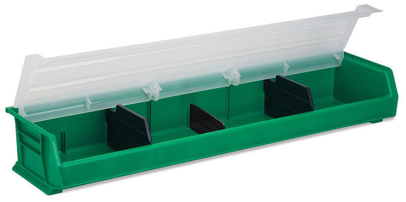 Akro-Mils 40321 Lengthwise Plastic Divider for 30321 AkroBin Storage Bins, Black, (7-Pack) - NewNest Australia
