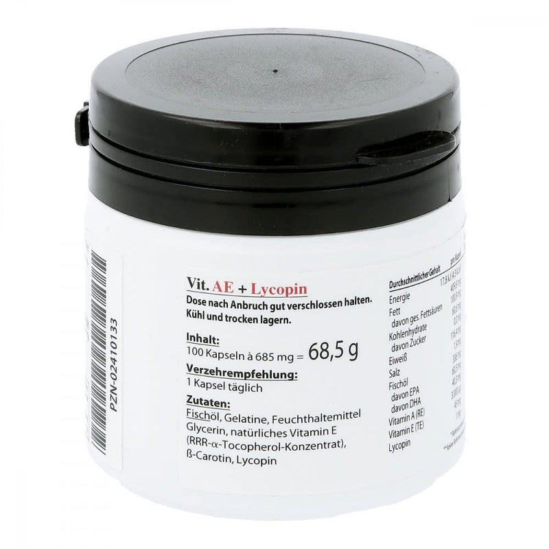 Hypo A Vitamin A+E+Lycopene capsules - NewNest Australia