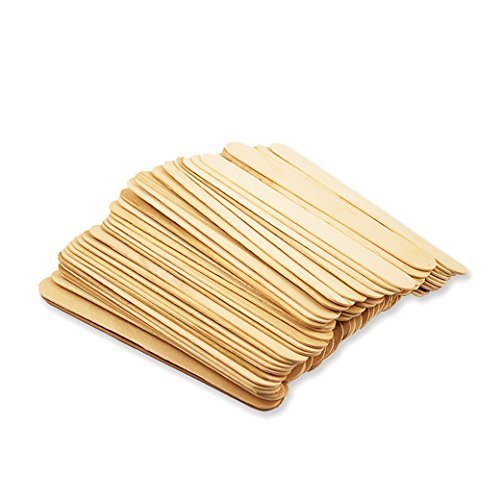 Perfect Stix - PS-Jumbo Craft-200 6" Jumbo Wooden Craft Sticks - Pack of 200ct Plain Wood - NewNest Australia