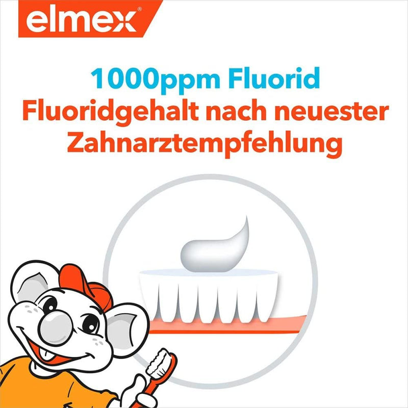 ELMEX children's toothpaste 2-6 years duo pack 2x50 ml - NewNest Australia