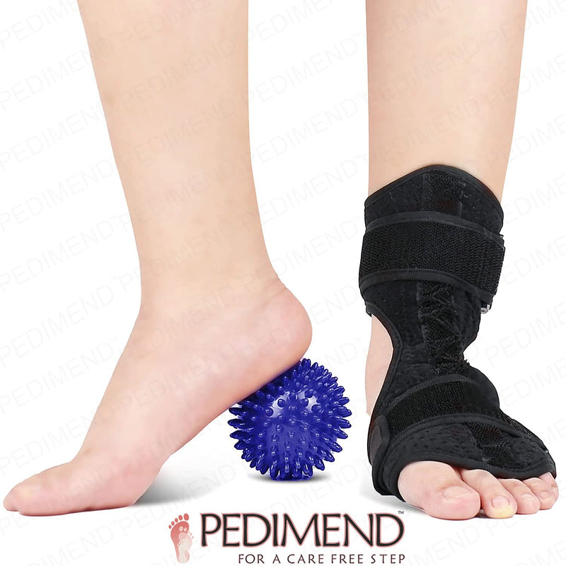 PEDIMEND Plantar Fasciitis Night Splints, Foot Drop Orthotic Brace Support Straps for Effective Relief from Plantar Fasciitis, Tendon Stretch, Achilles, Heel Spur Relief, Fits Left or Right, UNISEX - NewNest Australia