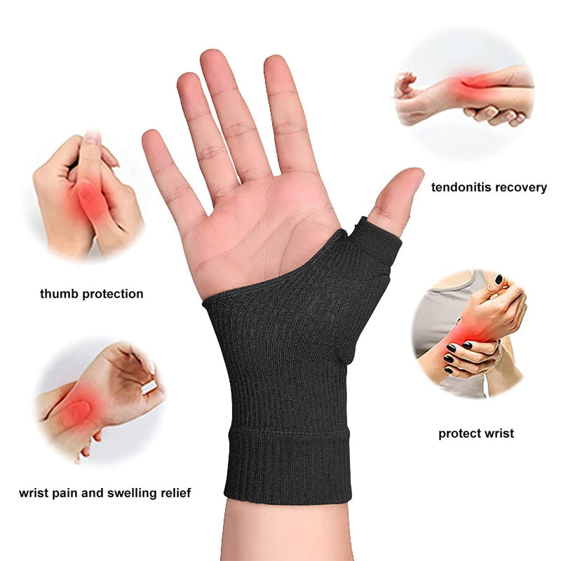 Therapy Arthritis Compression Gloves, Fingerless Glove with Gel, Comfortable Carpal Tunnel Splint for Relieving Pain in Hand, Wrist, Thumb and Joints - NewNest Australia