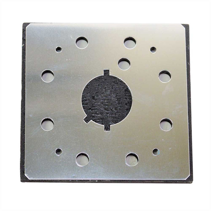 Superior Electric Pads & Abrasives SPD18 1/4 Sheet, 8 Hole Stick On Square Sanding Pad REPLACES Dewalt 151280-00, 151284-00SV - NewNest Australia