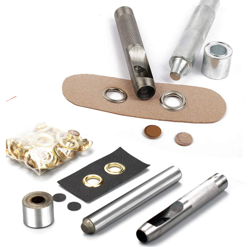 Grommet Kit,Grommets 1/2 inch Heavy Duty Metal Eyelets Kit for Fabric - NewNest Australia