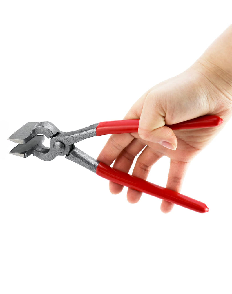 QWORK Flat Pliers Leather Press Pliers, Leather Edge Adjustment Flattening Pliers, DIY Leather Craft Tools for Bag Belt - NewNest Australia