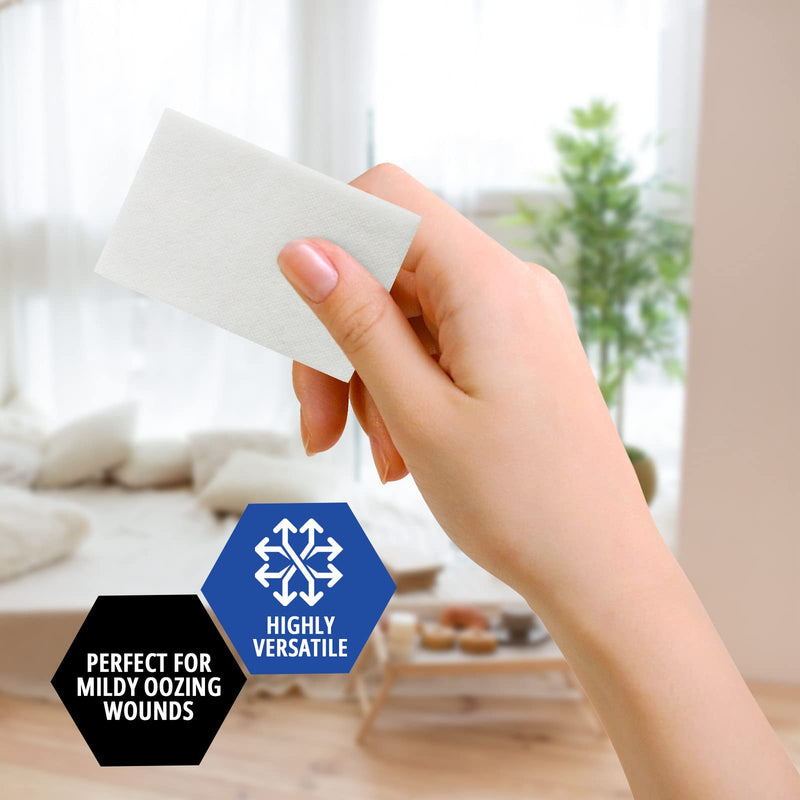 Medpride Sterile Non-Adherent Pads| 100-Pack, 2” x 3”| Non-Adhesive Wound Dressing| Highly Absorbent & Non-Stick, Painless Removal-Switch| Individually Wrapped for Extra Protection 2x3 Inch (Pack of 100) - NewNest Australia