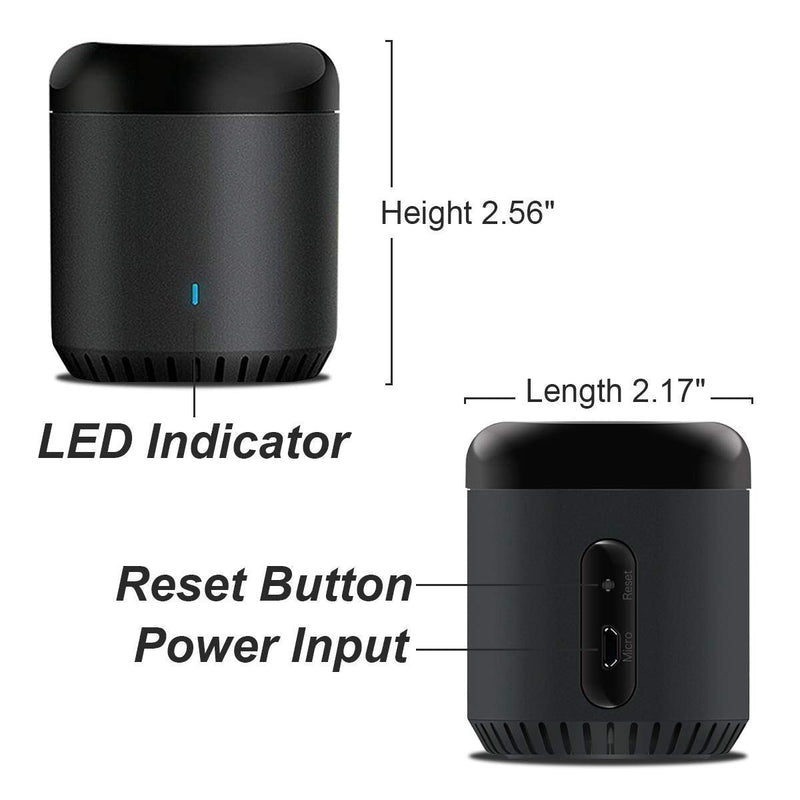 Broadlink WiFi Smart Home Hub RM Mini 3 IR Automation Learning Universal Remote Control Compatible with Alexa RM Mini3 - NewNest Australia