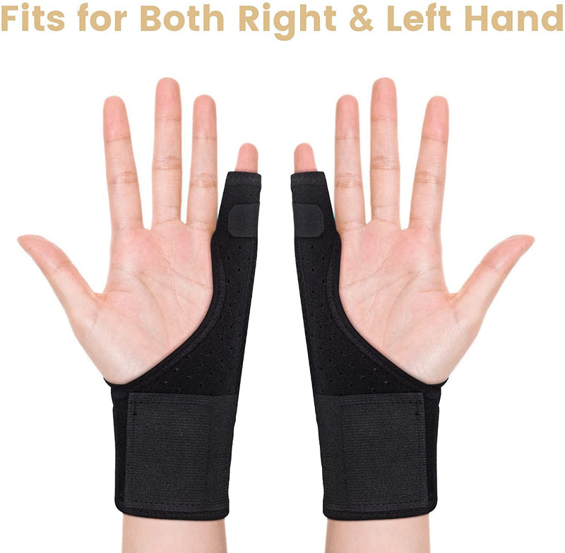 EDNYZAKRN Trigger Finger Splint, Pinky Finger Splints for Finger Pain Relief and Broken Fingers, Little Finger Brace Wrist Support for Carpal Tunnel Arthritis Tendonitis (Small) Small - NewNest Australia