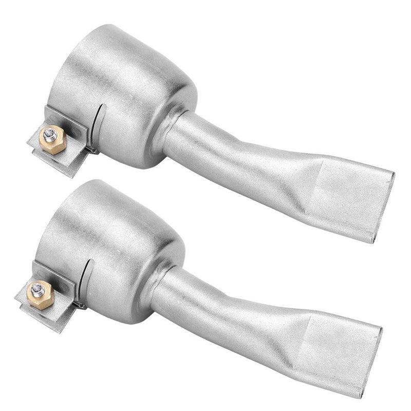 Hot Air Gun Nozzle,2Pcs Hot Air Gun Welding Nozzle Stainless Steel for PVC Plastic Sheet Soldering Accessories - NewNest Australia