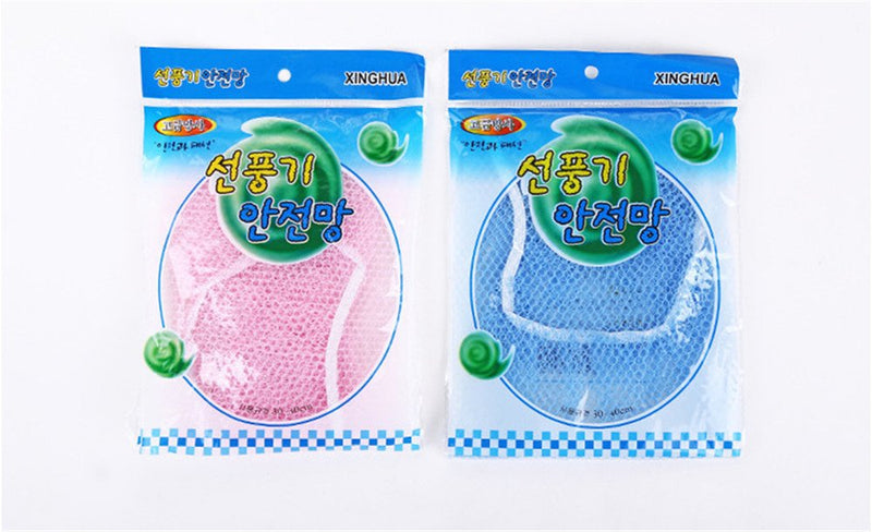 2pcs Fan Guard Dust Cover Net Mesh Dustproof Protection Family Kid Baby Finger Protector Safety Summer - NewNest Australia