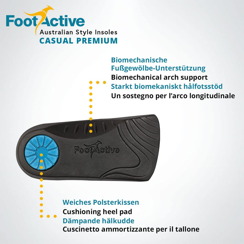 FootActive CASUAL PREMIUM UK 5 - 6.5 (S) - NewNest Australia