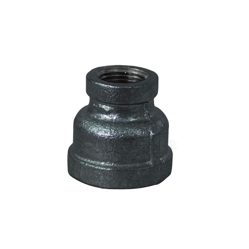 SUPPLY GIANT CNSD3344 1-1/2 X 3/4 Black Malleable Iron Reducing Coupling, 1-1/2 in. x 3/4 1-1/2 in. x 3/4 in. - NewNest Australia