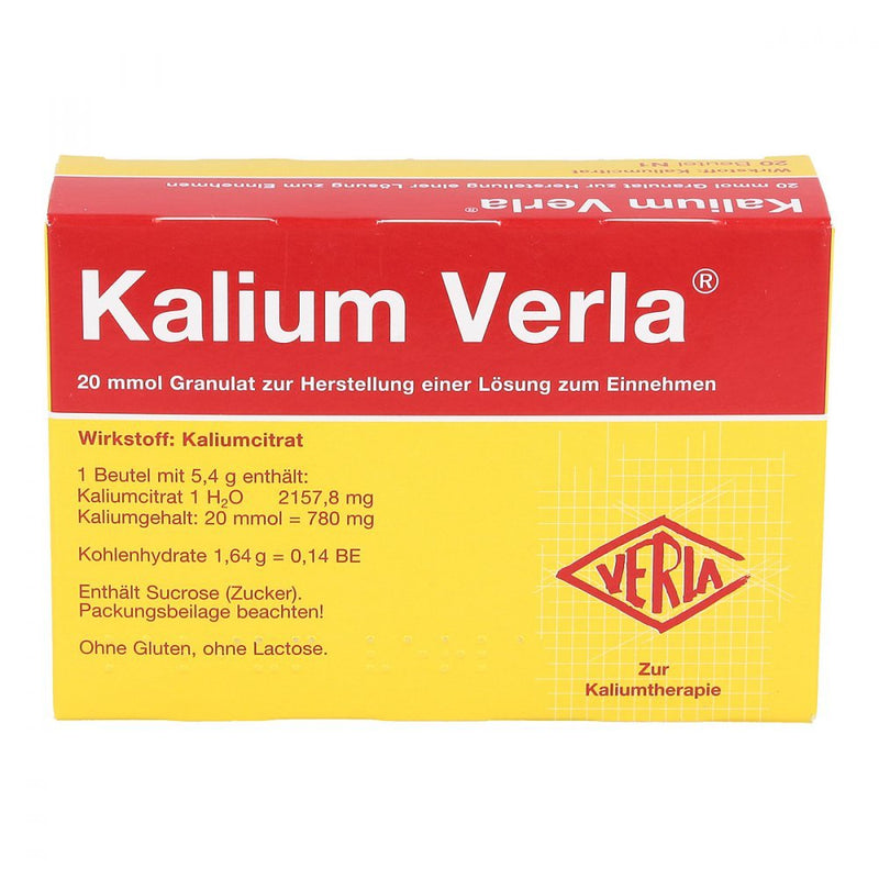 KALIUM VERLA granules bag 20 pcs - NewNest Australia