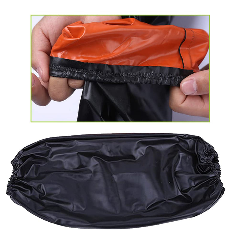 Waterproof Arm Sleeve Covers, Pvc Oilproof Arm Protector, Sleeve Protector, Forearm Protection, Includes Protector, Waterproof, For Kitchen Cleaning Washing Painting Cooking Dog Care, 1 Pair, Black/Red - NewNest Australia