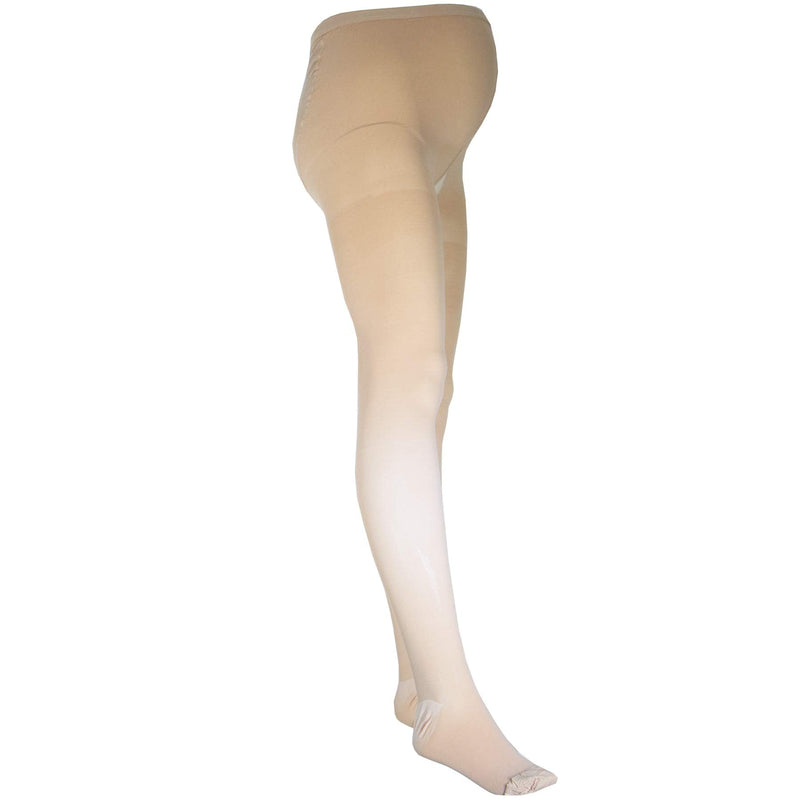Truform 20-30 mmHg Compression Pantyhose, Plus Size Women's Support Tights Hosiery, Beige, Medium Medium (1 Pair) - NewNest Australia