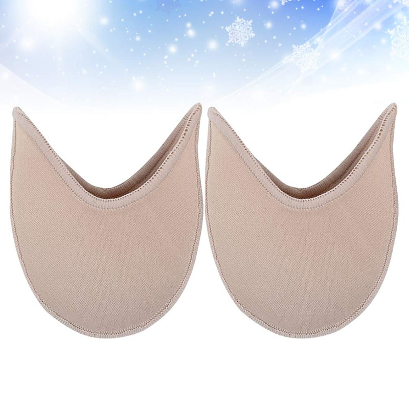 Healifty Ouch Pouch Toe Pads Protect Toe Cover for Heel Ballet Point Shoes Forefoot Guard Gymnastics Belly Dance Ballet Supplies 1 Pair 10x9.5cm 10x9.5 cm (Pack of 2) - NewNest Australia