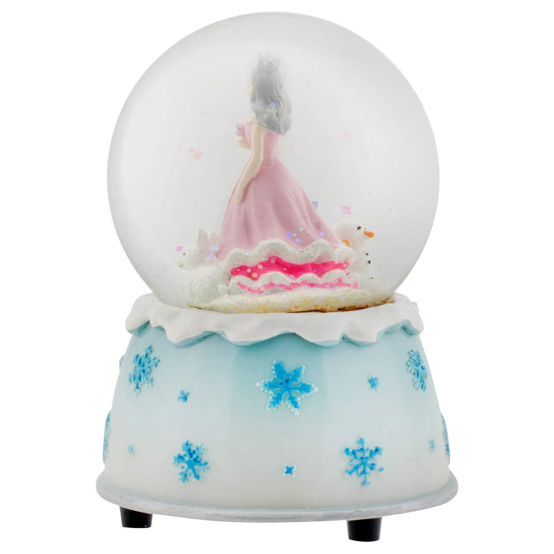 NewNest Australia - Elanze Designs Musical 80MM Water Globe (Winter Princess in The Snow) 