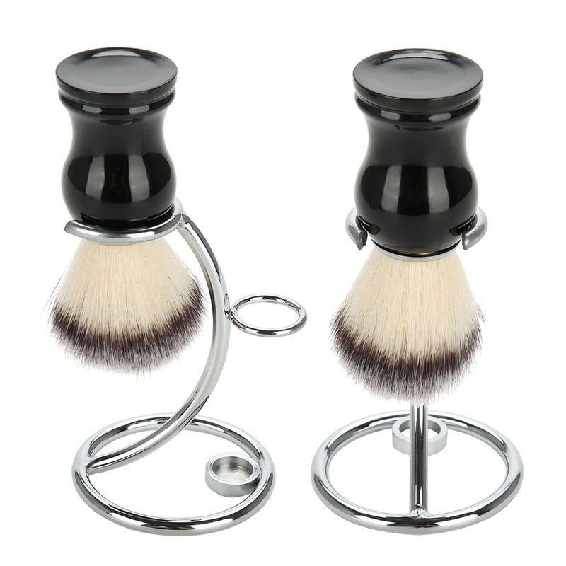 Shaving Brush Stand Holder, Silver Razor and Brush Stand, Shaving Brush Stand, Portable Razor and Brush Stand, Stainless Steel Shaving Stand for Men - NewNest Australia