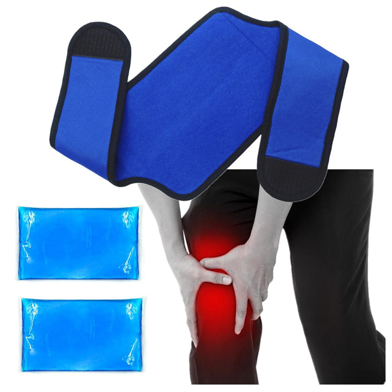 Knee Cooling Pad Gel Cooling Pads For Knee Hot Cold Therapy - Ideal For Knee Joint Pain, Swelling, Meniscus Tear, Rheumatoid Arthritis. Men And Women, 2 √Ó Cold Compresses (8 X 5.5 Inches) - NewNest Australia