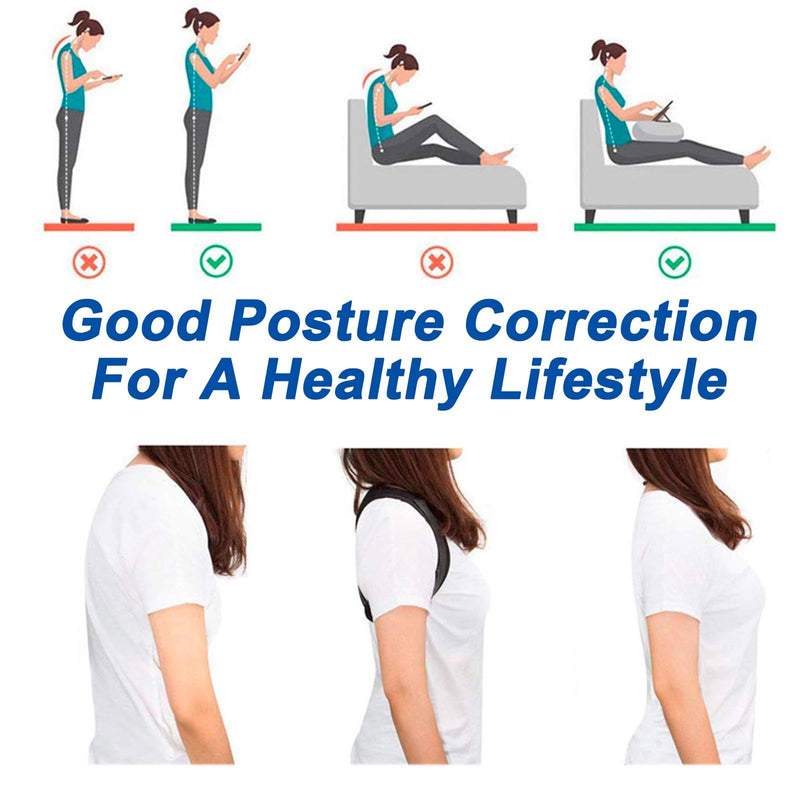 Awavm Back Straightener, Posture Correction Back Men Women Back Support Belt, Correction Of The Back, Comfortable Back Strap For Prevention Of Pain In Women And Correct Posture - NewNest Australia